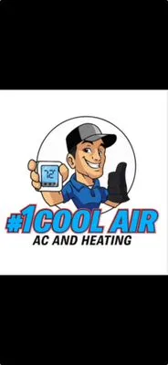 1 Cool Air AC and Heating Logo