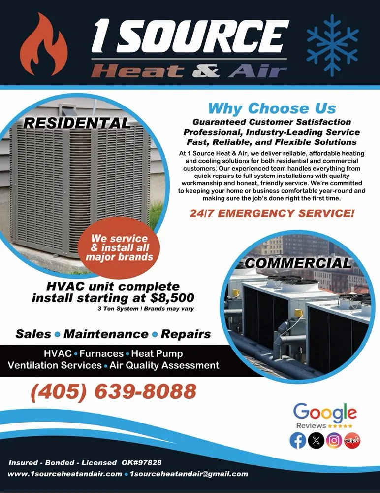 Slide of 1 Source Heat & Air