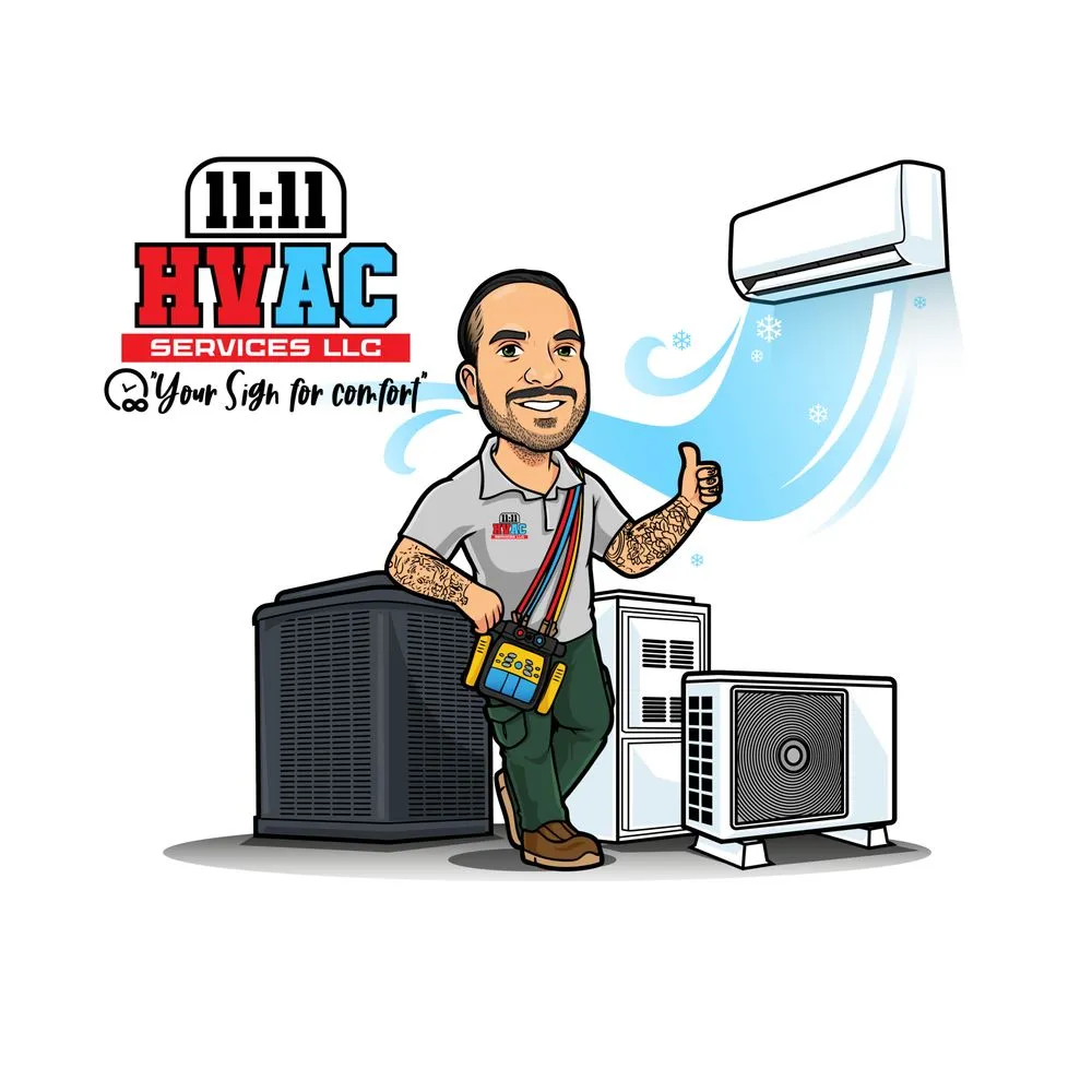 Slide of 1111 HVAC Services