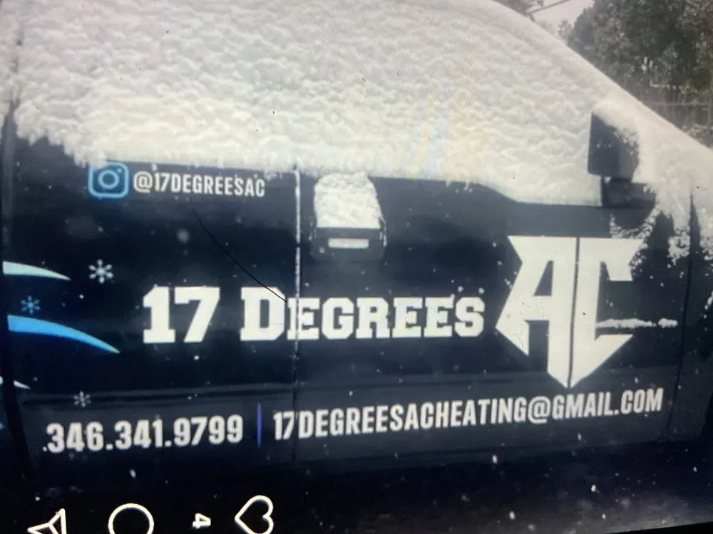 Slide of 17 Degrees A/C and Heating