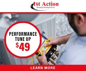Slide of 1st Action Plumbing Heating and Air