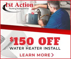 Slide of 1st Action Plumbing Heating and Air