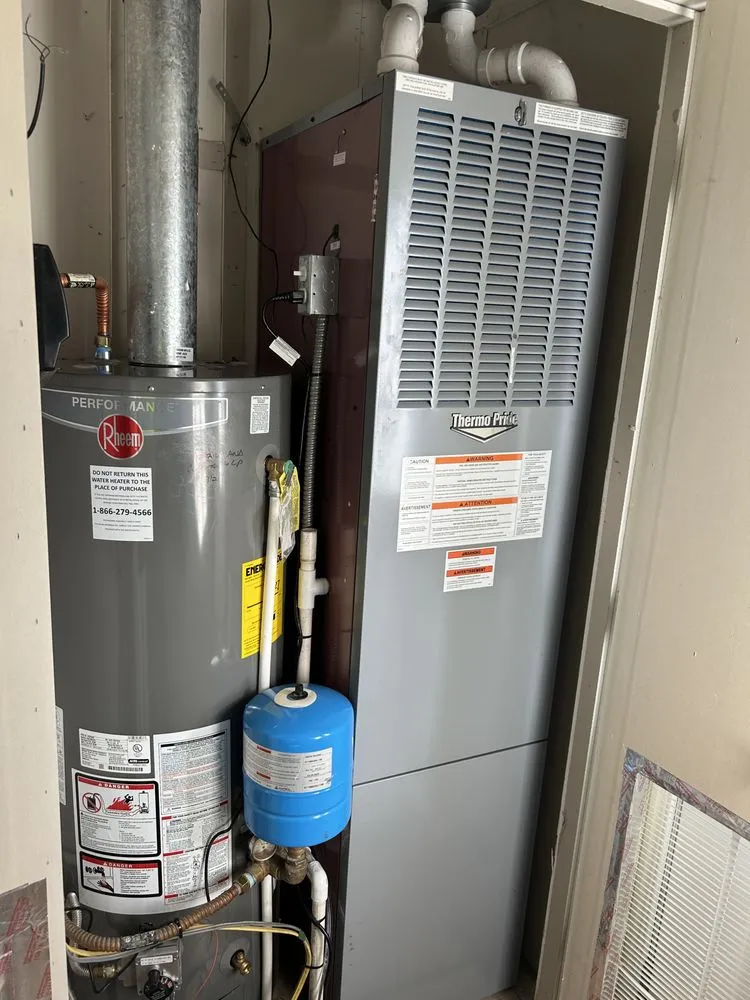 Slide of 1st call heating & a/c services