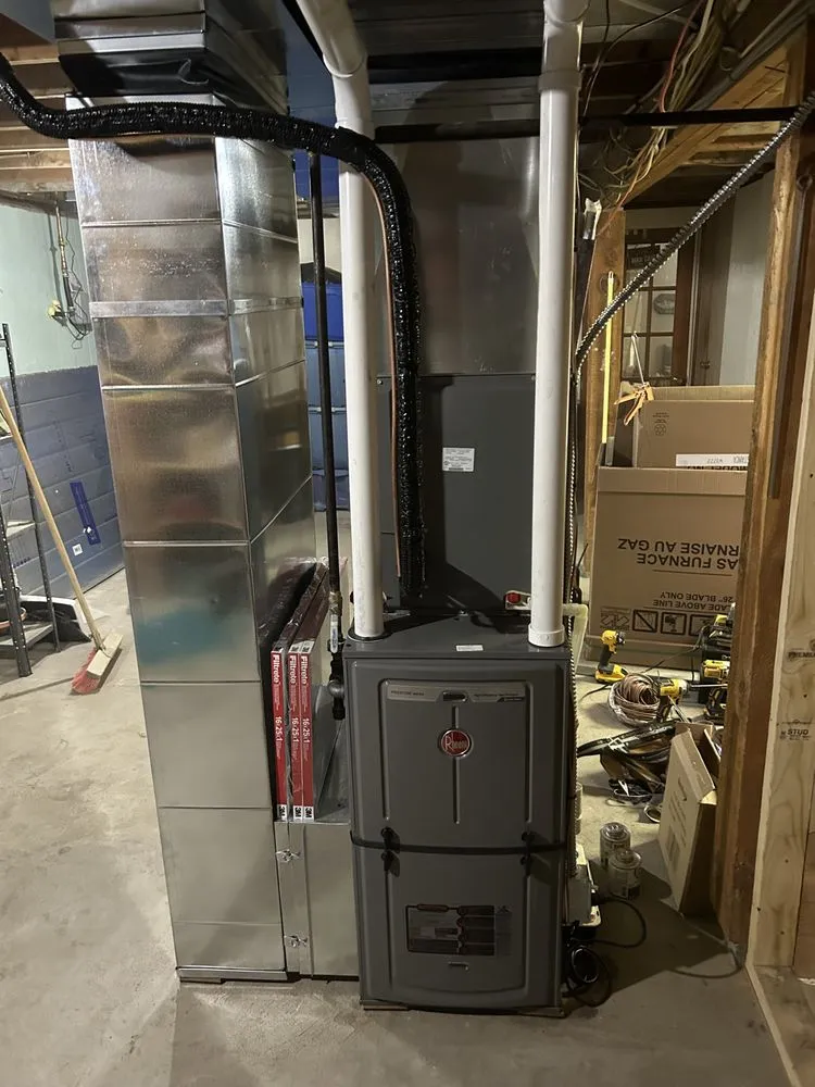 Slide of 1st call heating & a/c services