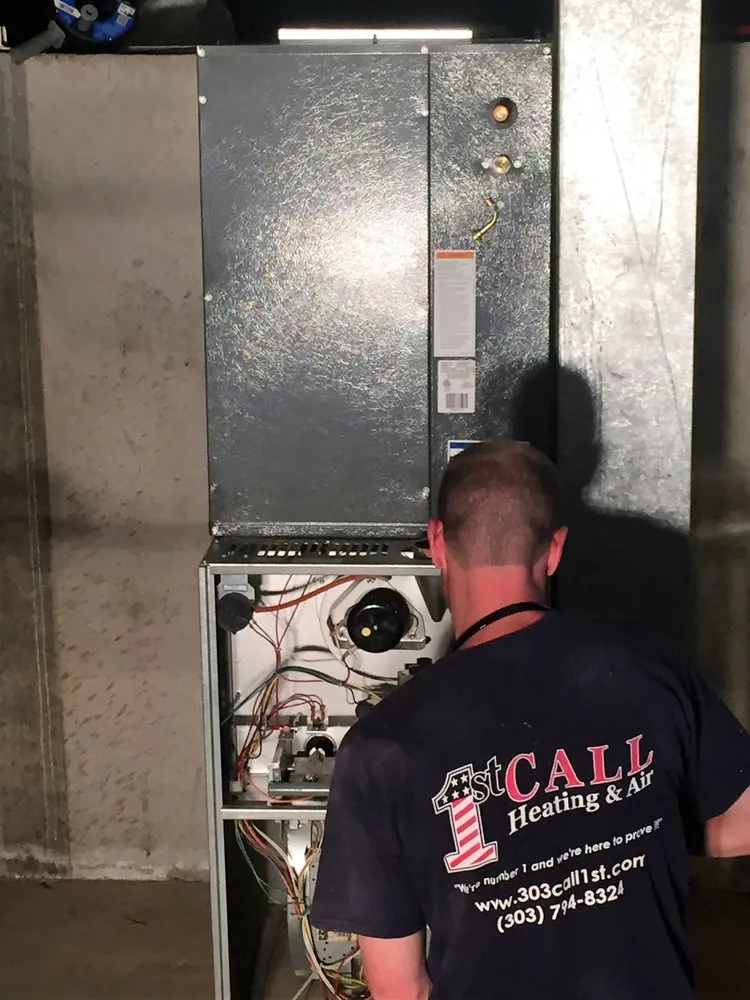 Slide of 1st Call Heating & Air