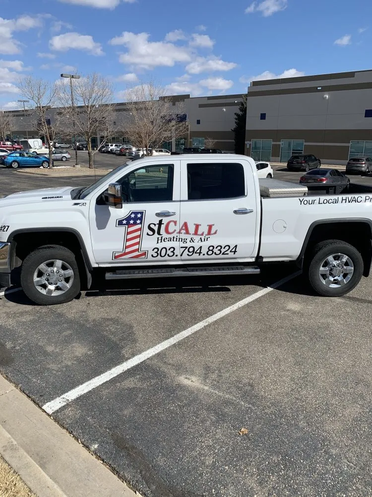 Slide of 1st Call Heating & Air