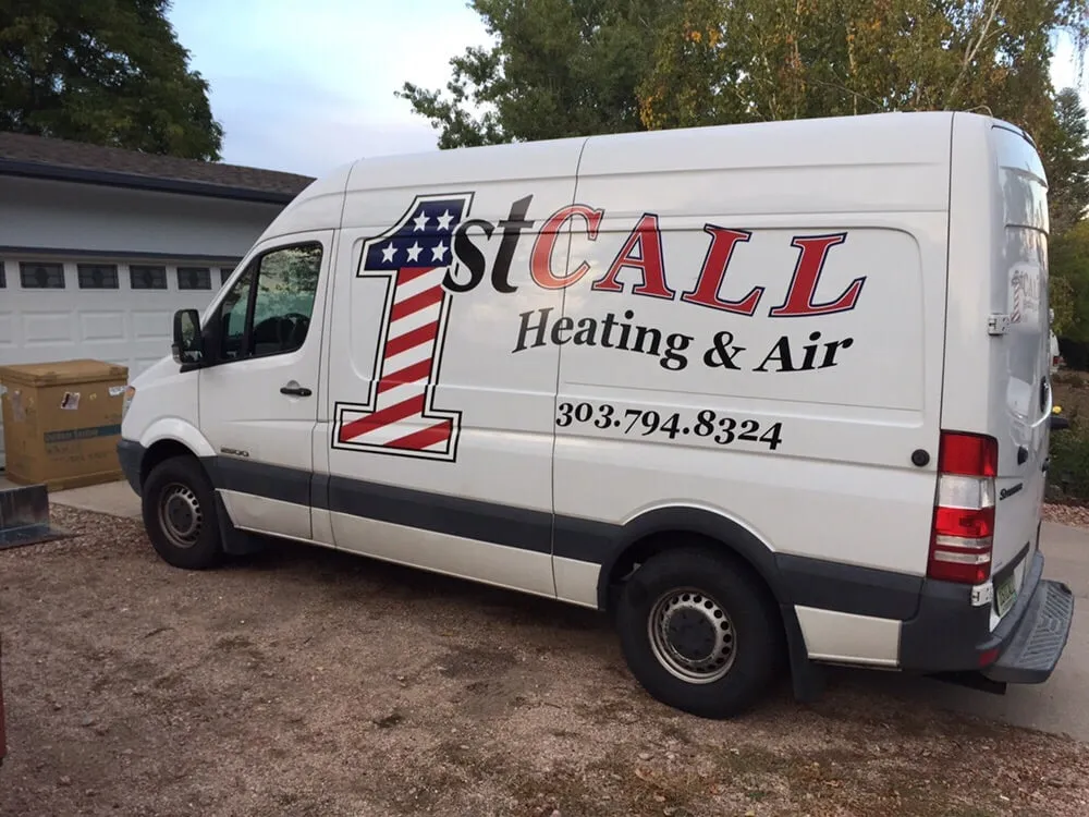 Slide of 1st Call Heating & Air