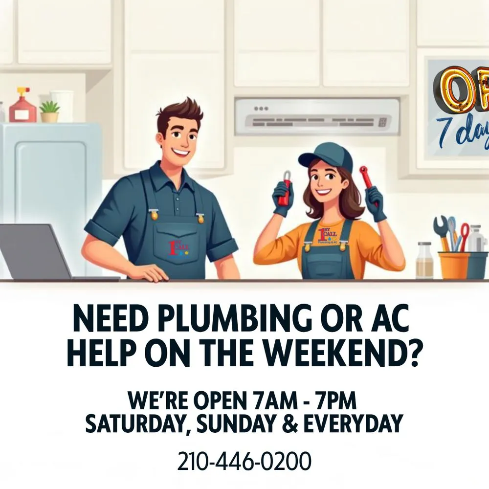 Slide of 1st Call Plumbing & AC