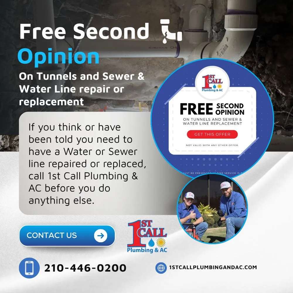 Slide of 1st Call Plumbing & AC