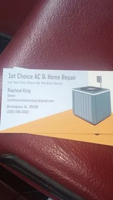 1st Choice AC & Home Repair