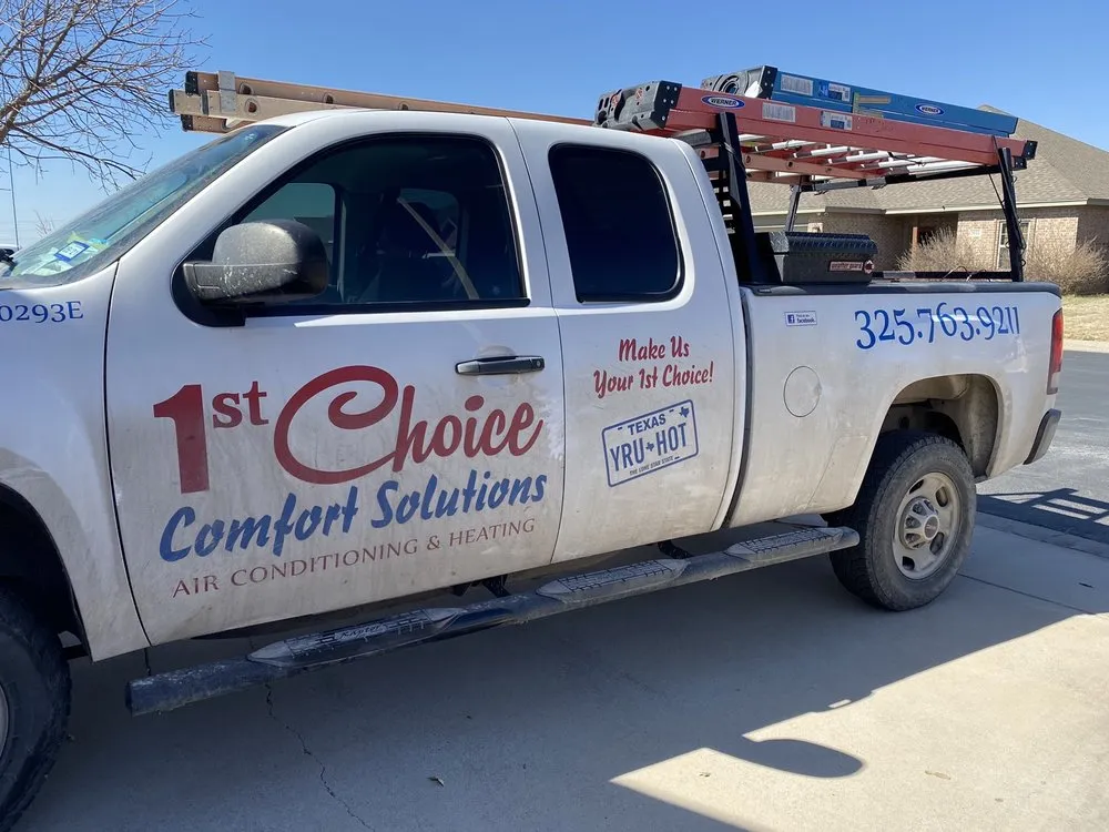 Slide of 1st Choice Comfort Solutions