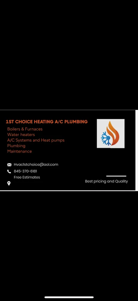 Slide of 1st Choice Heating AC and Plumbing