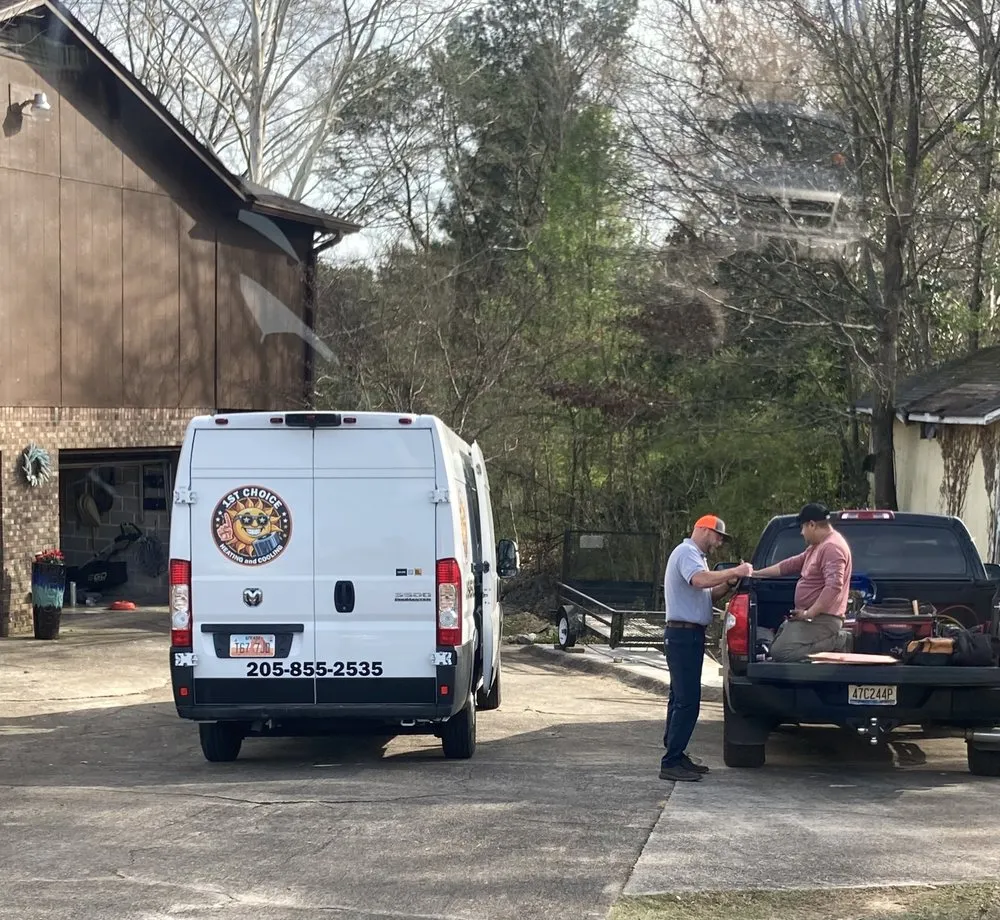 Slide of 1st Choice Heating and Cooling