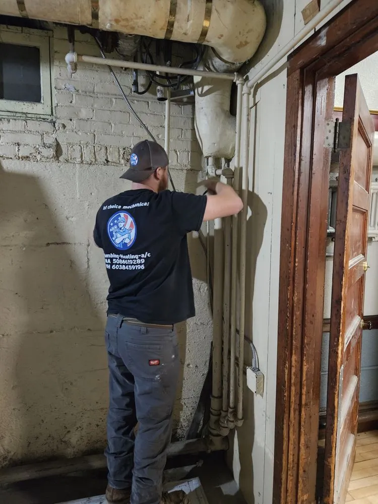 Slide of 1st Choice Mechanical