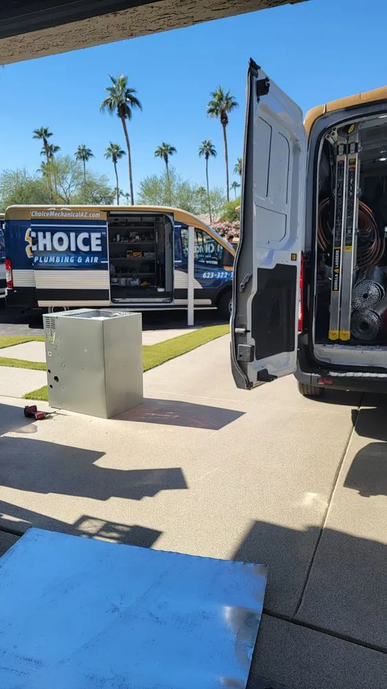 Slide of 1st Choice Mechanical