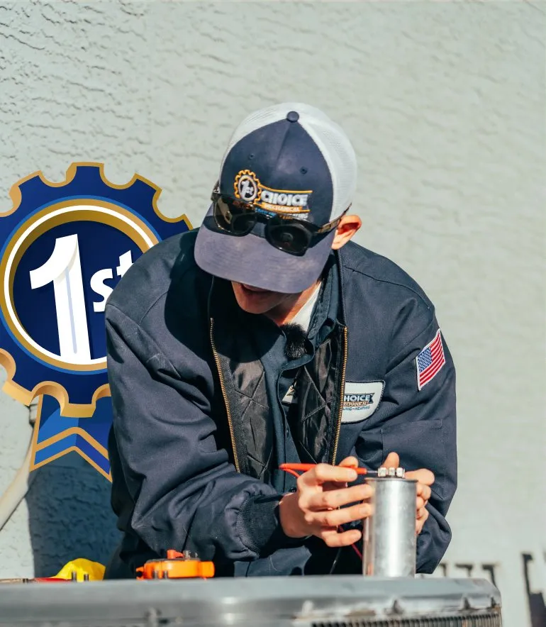 Slide of 1st Choice Mechanical