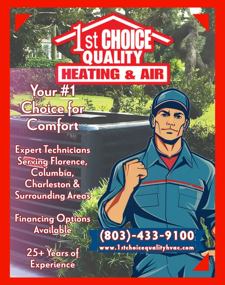 Slide of 1st Choice Quality Heating, Air, Plumbing