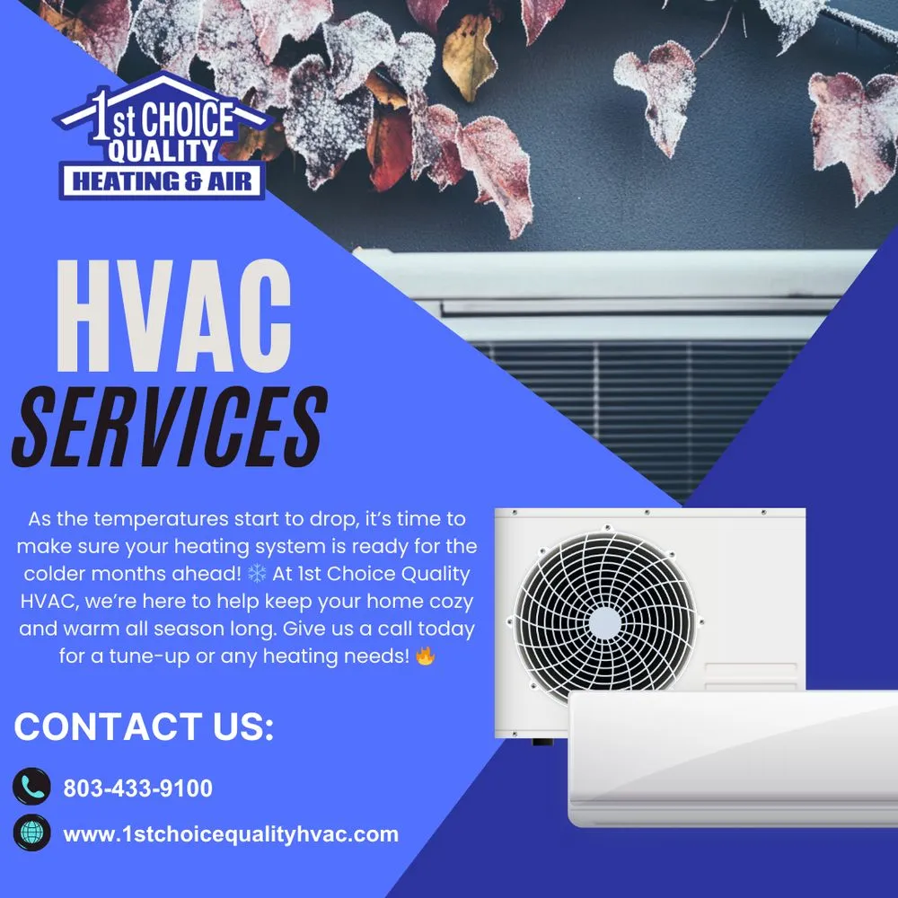 Slide of 1st Choice Quality Heating, Air, Plumbing