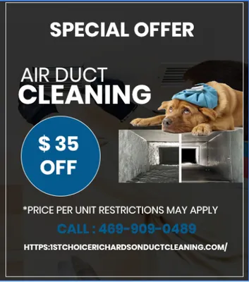 1st Choice Richardson Duct Cleaning Logo