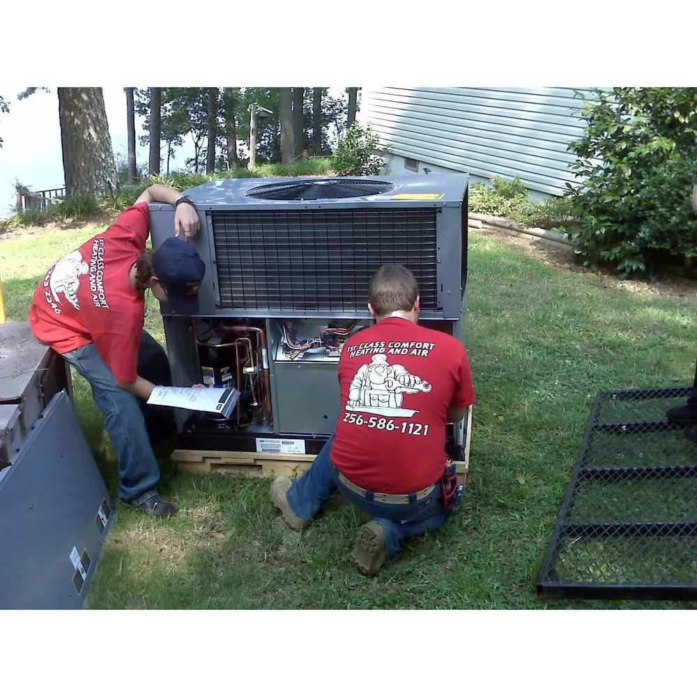 Slide of 1st Class Comfort Heating & Air