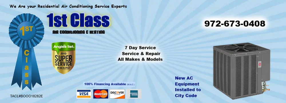 Slide of 1st Class Heat & Air