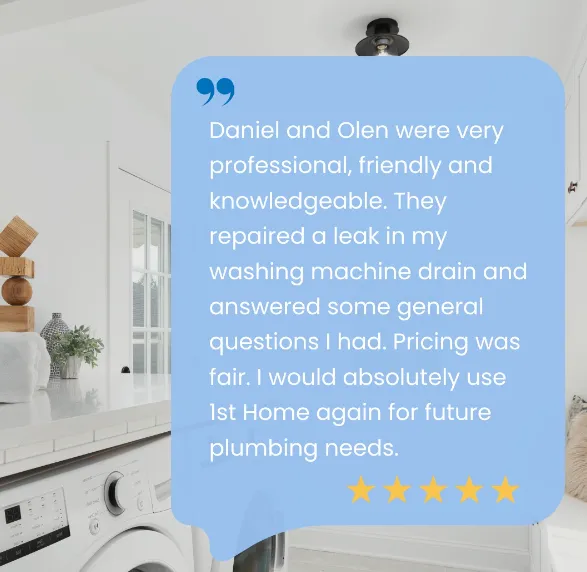 Slide of 1st Home & Commercial Services