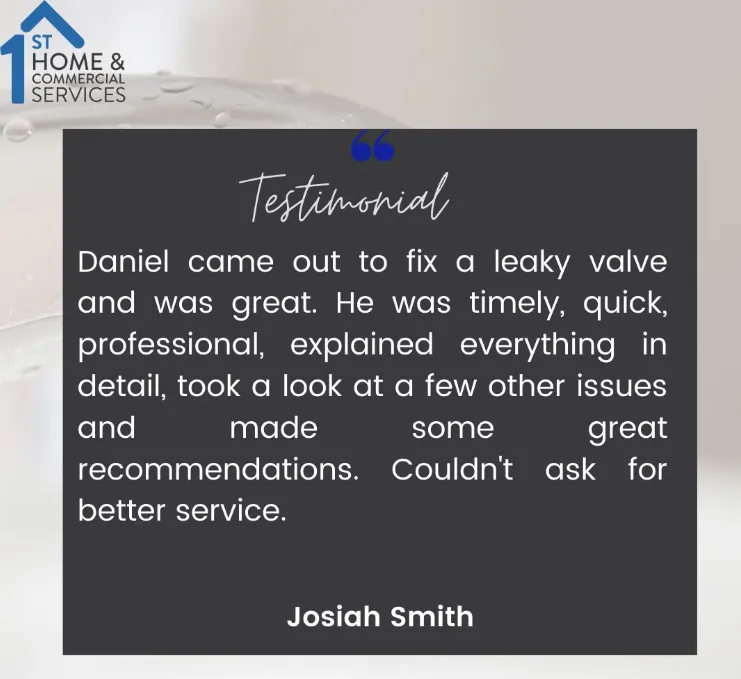 Slide of 1st Home & Commercial Services