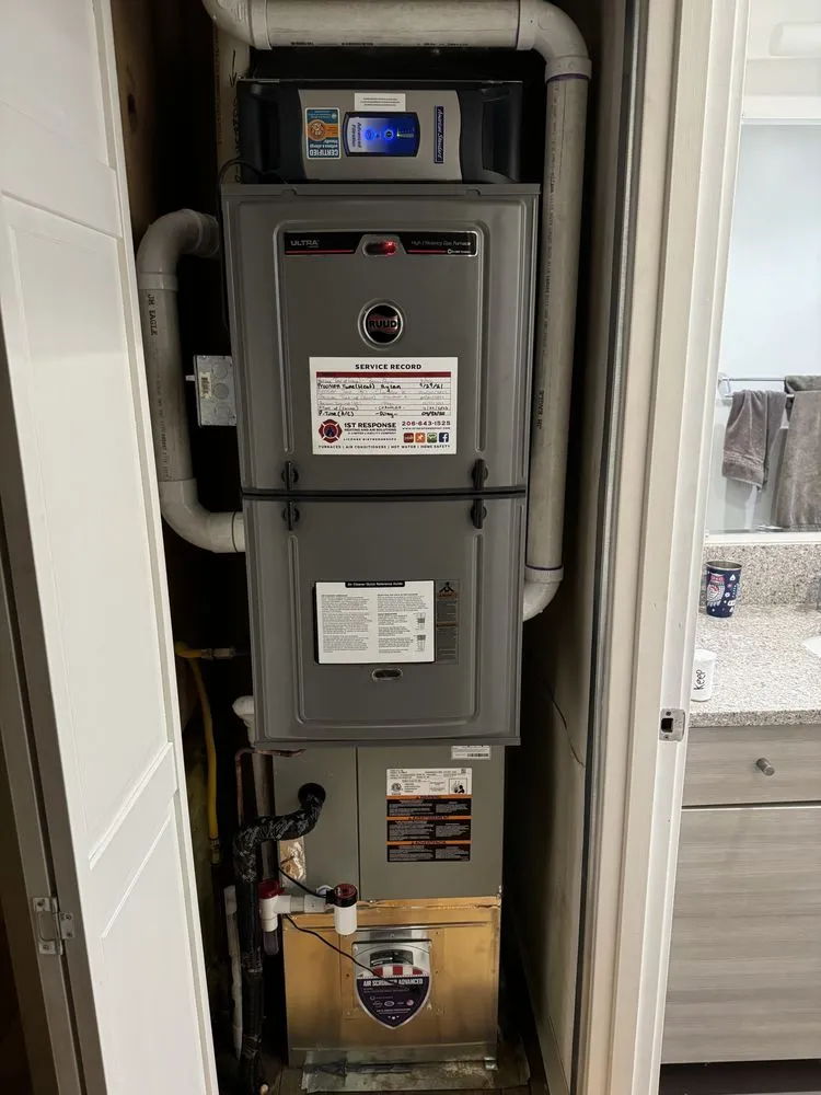 Slide of 1st Response Heating & Air Solutions