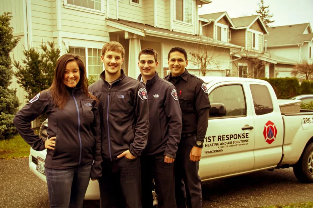 Slide of 1st Response Heating & Air Solutions