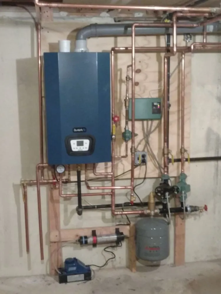 Slide of 1st String Plumbing and Heating