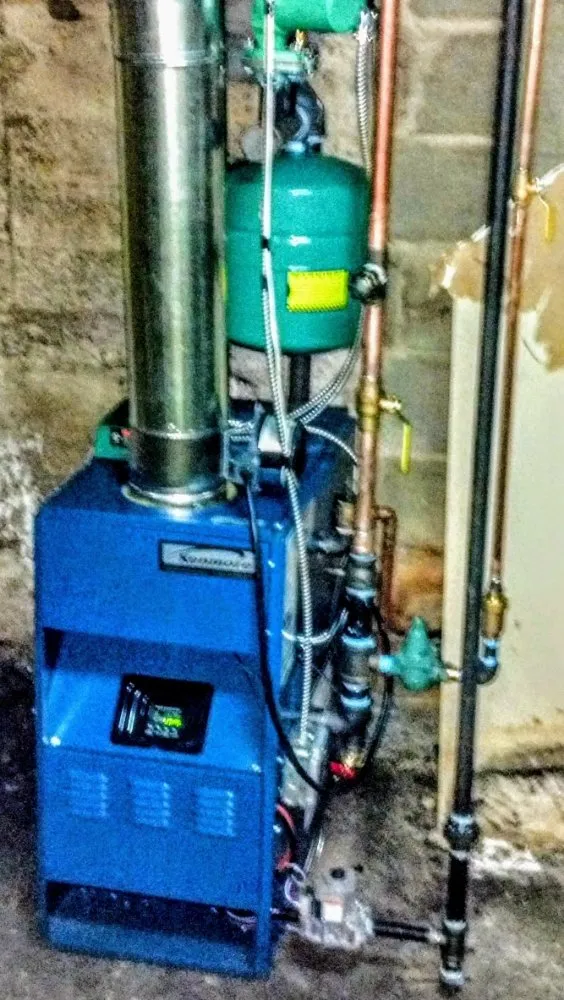 Slide of 1st String Plumbing and Heating