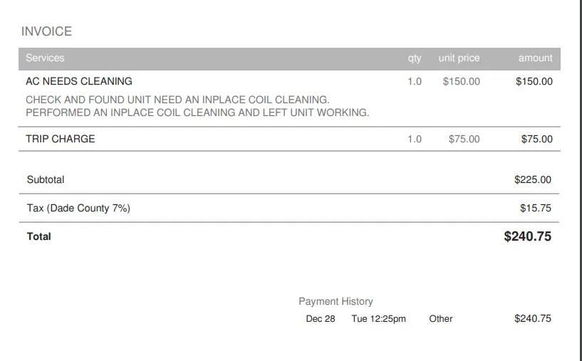 Slide of 24 Hr Air Service