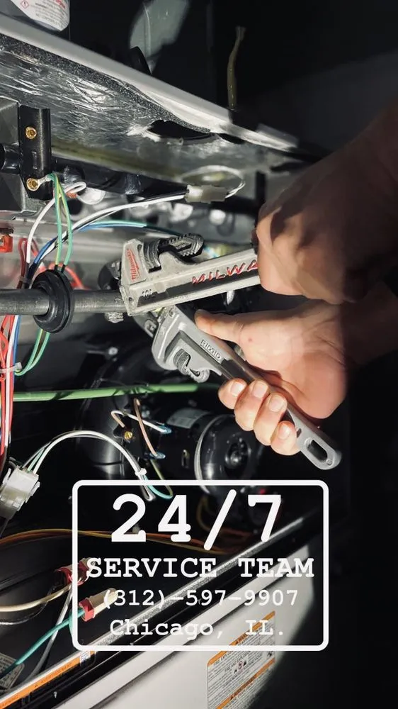 Slide of 24/7 Service Team