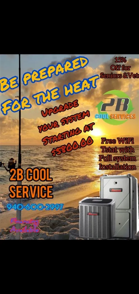 Slide of 2B Cool Services