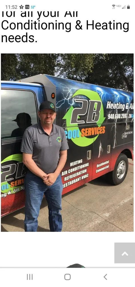 Slide of 2B Cool Services