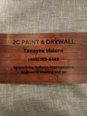 2C Paint And Drywall Logo