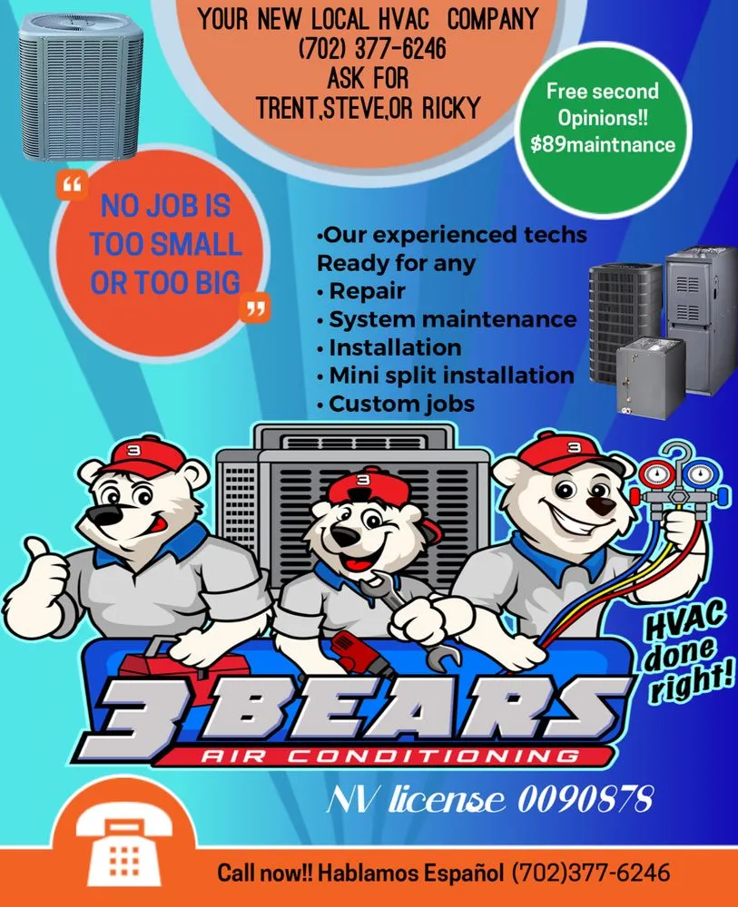Slide of 3 Bears Air Conditioning