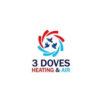 3 Doves Heating and Air Logo
