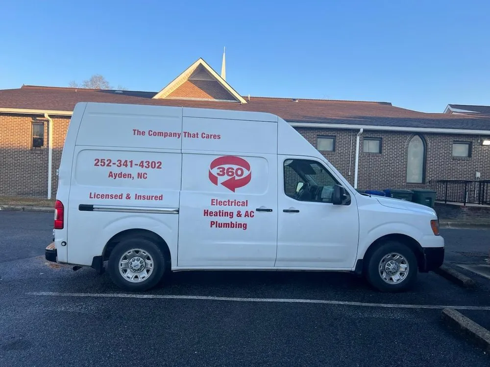 Slide of 360 Electrical, Heating and Air, and Plumbing Services
