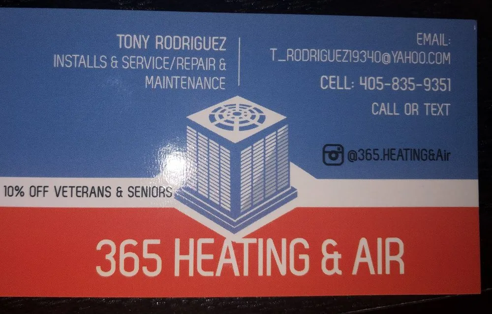 Slide of 365 Heating and Air Conditioning