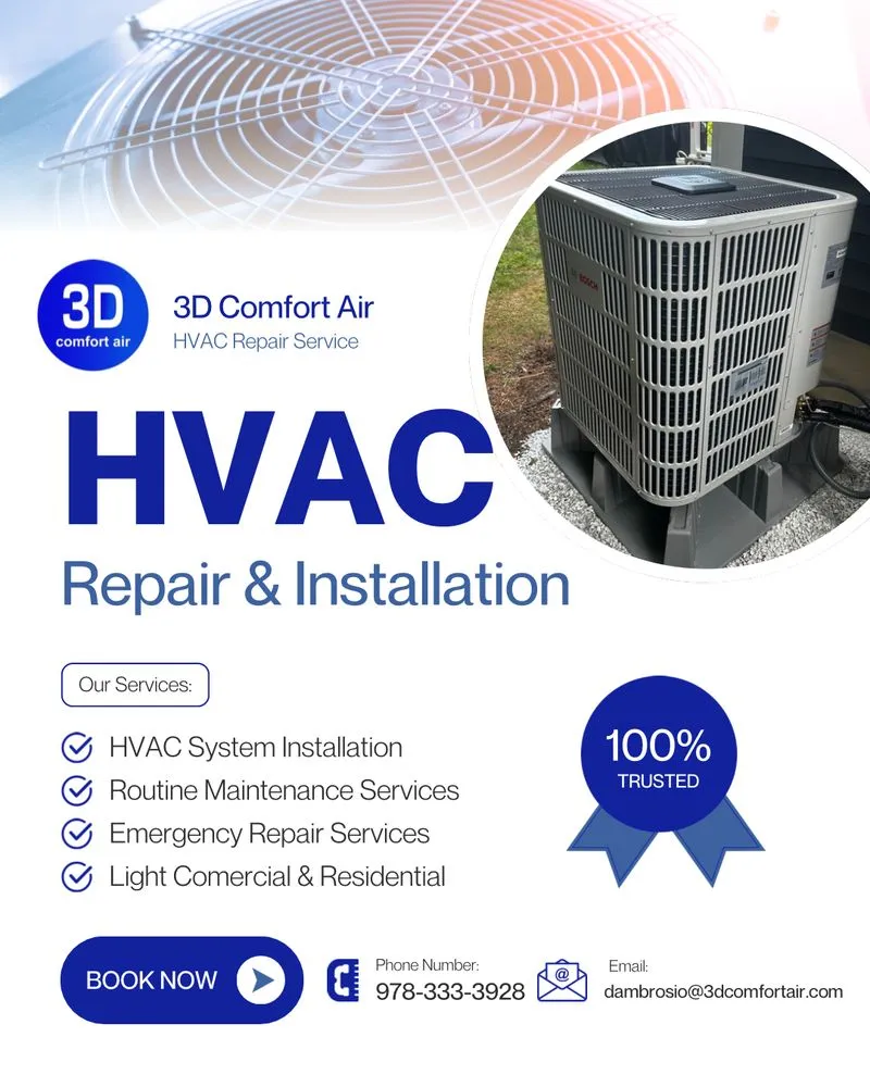 Slide of 3D Comfort Air