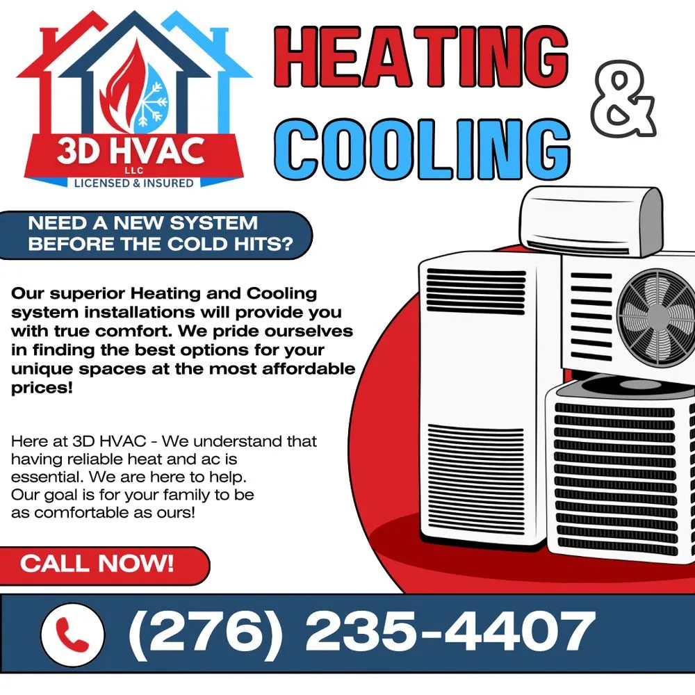 Trusted AC repair for fast service in Ennice, NC by 3D HVAC