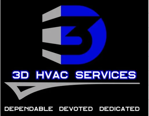 3D Hvac Services Logo