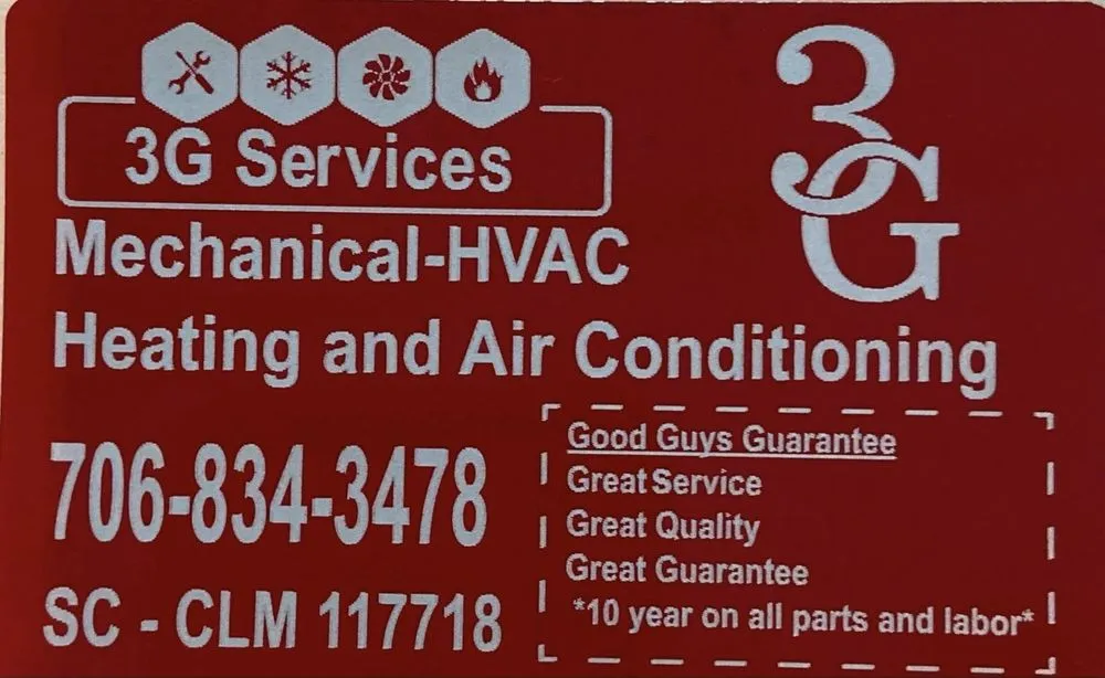 Slide of 3G Heating & Air Conditioning