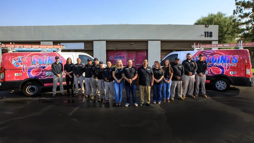 Slide of 4 Points AC and Heating