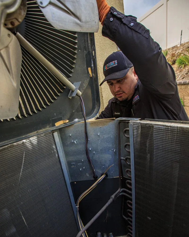 Slide of 4 Points AC and Heating