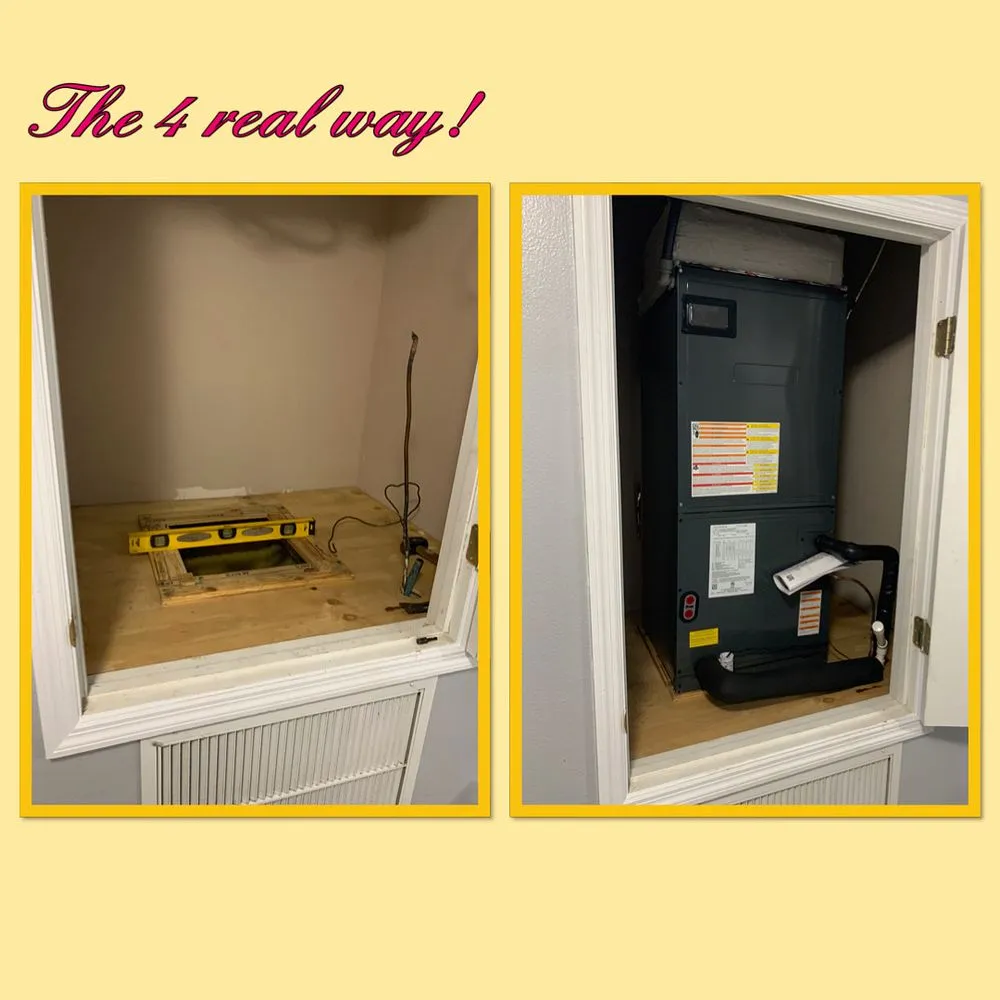 Slide of 4 Real Heating and Air