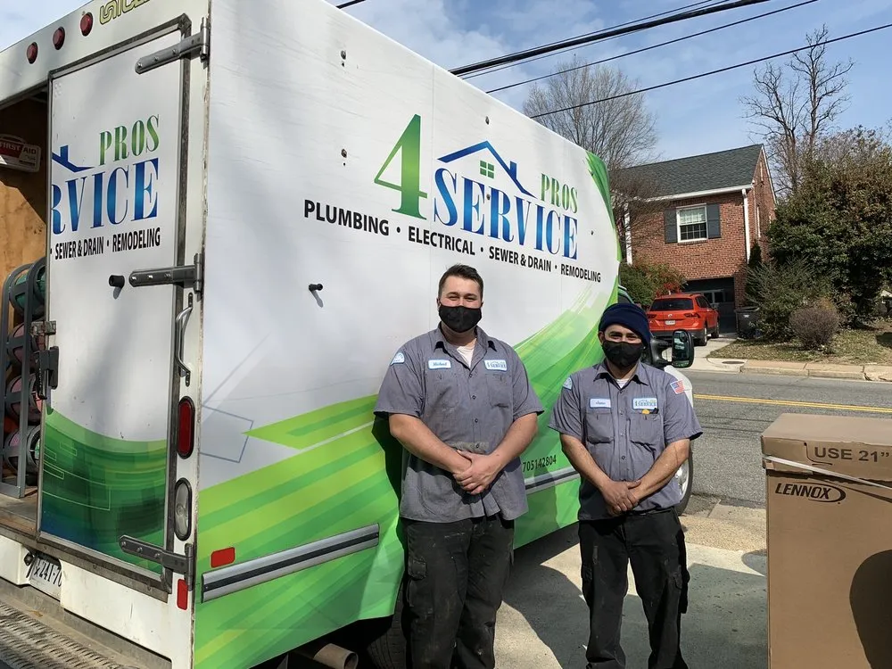 Slide of 4 Service Pros