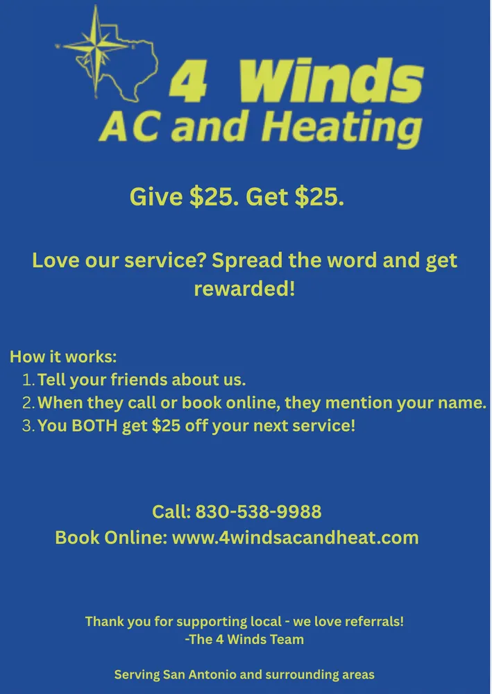 Slide of 4 Winds AC & Heating