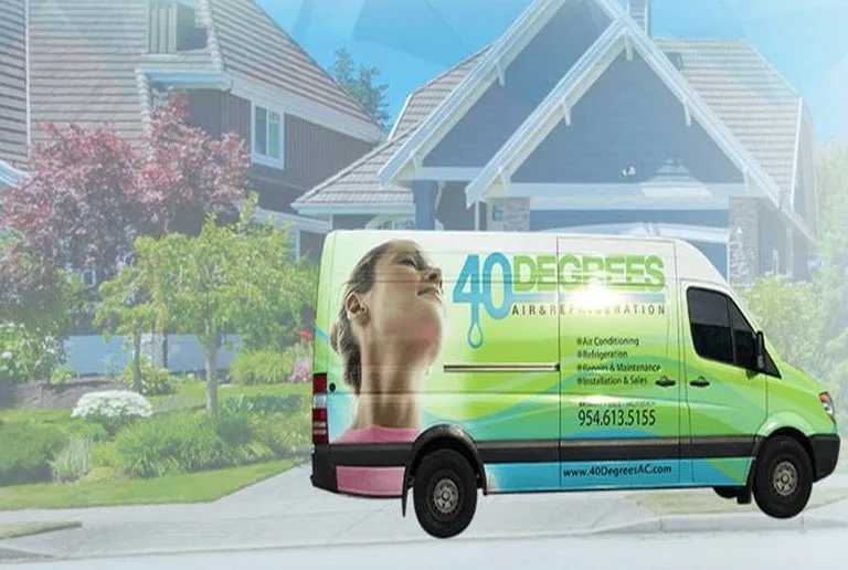 Slide of 40 Degrees Air & Refrigeration